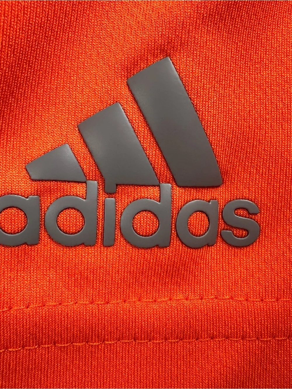 ADIDAS Men's Orange Polo Golf Shirt  Performance Short Sleeve XL